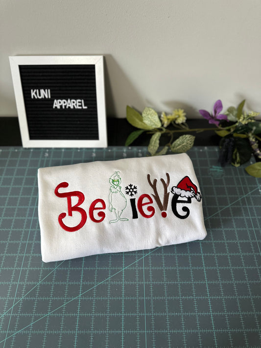 Believe Christmas Sweatshirt